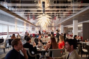 Luminae suites restaurant on Celebrity Edge class ships.