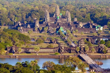 Angkor Wat temple in Cambodia offers an immersive look into ancient cultures