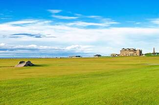 St. Andres is one of the golf courses featured on Azamara Cruise's golf cruise
