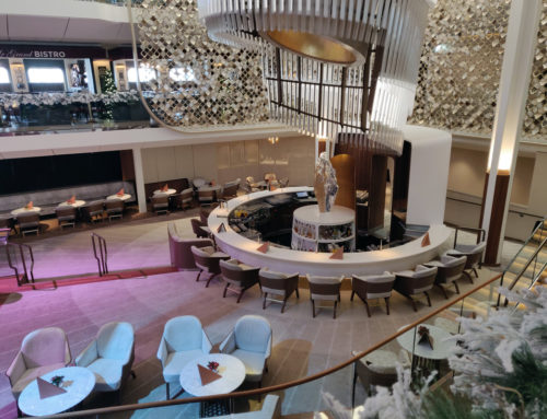 The new Martini Bar on the Celebrity Edge