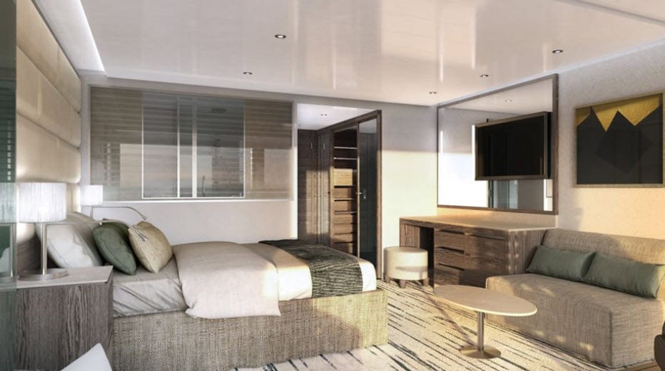 Silversea Cruises new Silver Origin's Veranda Suite