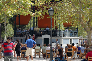 Bandstand in Retiro Park, Madrid
