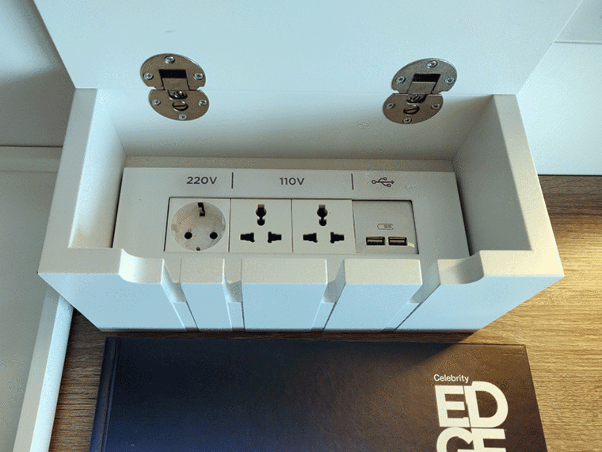 Electrical outlets on Celebrity ships? Celebrity Cruises Cruise