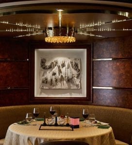 Silversea dining