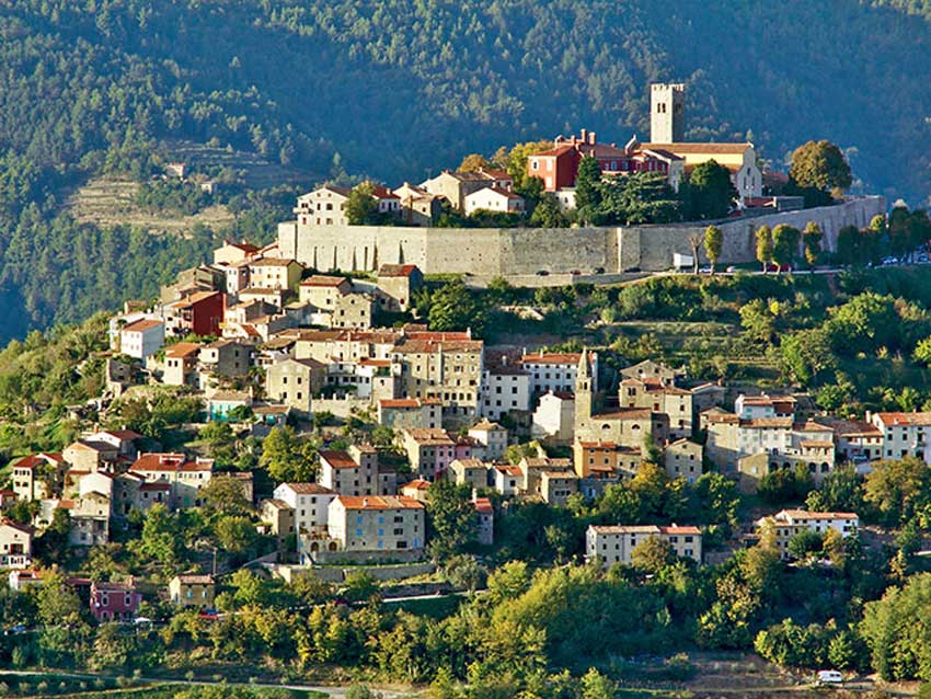 Motovun in Istria, Croatia
