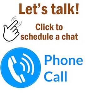 Let's schedule a chat to talk about your next vacation