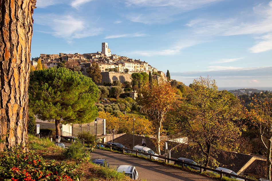 Sunset in St Paul de Vence