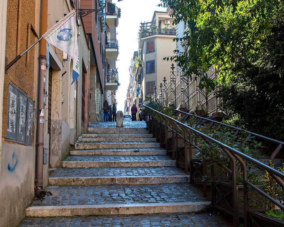 Charming town of Frascati, Italy