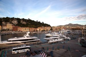 Nice, France marina